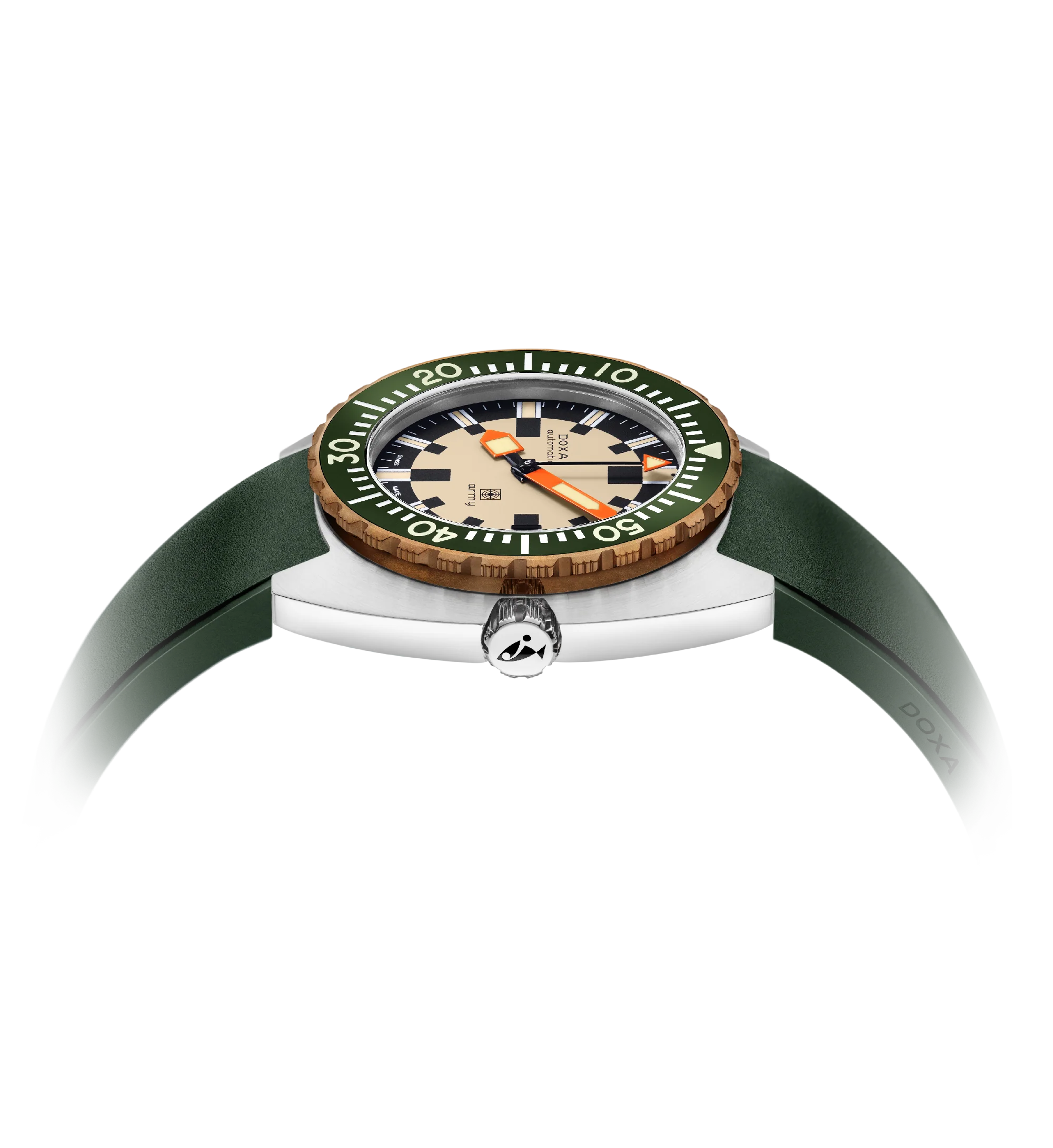 DOXA Army, bronze bezel - Image 6